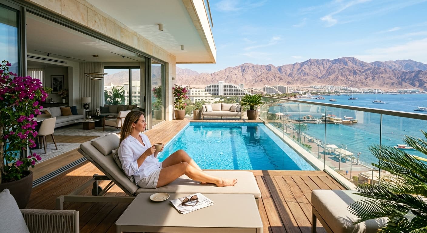 חיים על המים - המדריך המלא לרכישת דירות להשקעה באילת